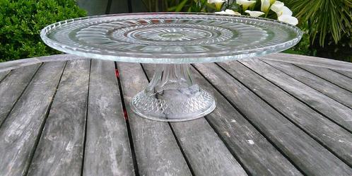 Gebakschaal op voet Milord Italië Ø 31cm taartschotel, Huis en Inrichting, Keuken | Servies, Glas, Ophalen of Verzenden