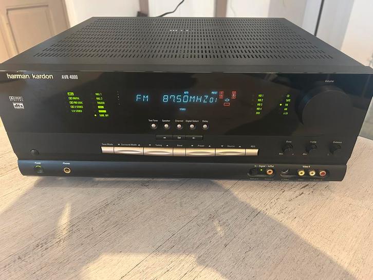 Ampli Home Cinema Harman Kardon AVR4000, TV, Hi-fi & Vidéo, Amplificateurs & Ampli-syntoniseurs, Comme neuf, 5.1, Enlèvement