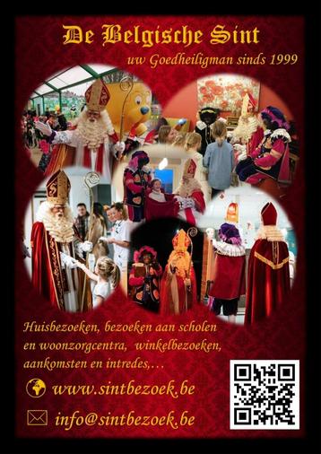 Bezoek van Sinterklaas en Zwarte Pieten