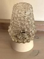 vintage glazen plafondlamp jaren zeventig: 25 euro, Ophalen of Verzenden, Glas