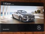Mercedes-Benz S-Klasse Cabriolet  12/2015, Boeken, Auto's | Folders en Tijdschriften, Nieuw, Ophalen of Verzenden, Mercedes