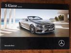 Mercedes-Benz Classe S Cabriolet 12/2015, Enlèvement ou Envoi, Neuf, Mercedes