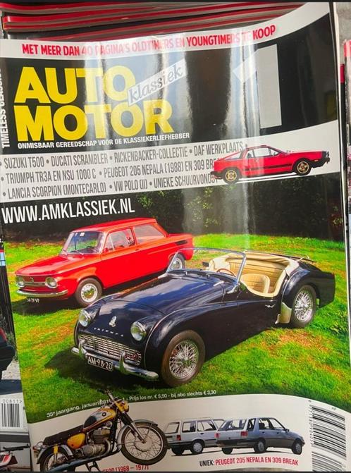 auto motor klassiek tijdschriften, Boeken, Auto's | Folders en Tijdschriften, Zo goed als nieuw, Algemeen, Ophalen