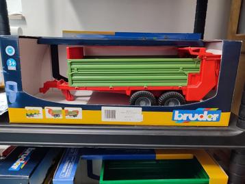 BRUDER 02209 Remorque épendeur fumier beschikbaar voor biedingen