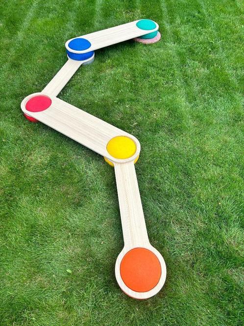 Stapelstenen balansbord / loopplank (excl. stapelstenen), Kinderen en Baby's, Speelgoed | Babyspeelgoed, Nieuw, Overige typen