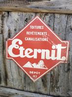 Plaque publicitaire Eternit, Enlèvement, Utilisé