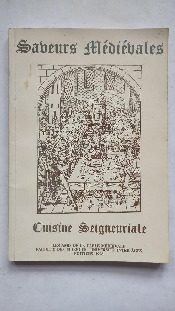 Saveurs médiévales - Viviane Kihm - Poitiers 1996, Boeken, Kookboeken, Gelezen, Frankrijk, Ophalen of Verzenden