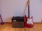 Stratocaster Stagg SES-30 + Ampli Box AD15VT Valvetronix, Musique & Instruments, Enlèvement, Neuf, Solid body, Avec ampli