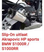 Akrapovic Hexanogal Tita Demper BMW S1000R, Motoren, Ophalen, Gebruikt