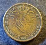 10 cents 1855 (plus rare) - Léopold I, Envoi, Monnaie en vrac