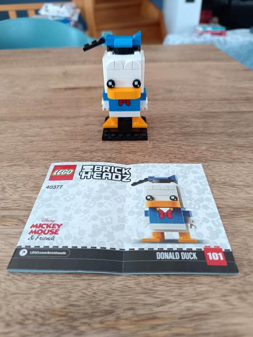 Lego Brick Headz 40377: Donald Duck, Kinderen en Baby's, Speelgoed | Duplo en Lego, Zo goed als nieuw, Lego, Ophalen of Verzenden