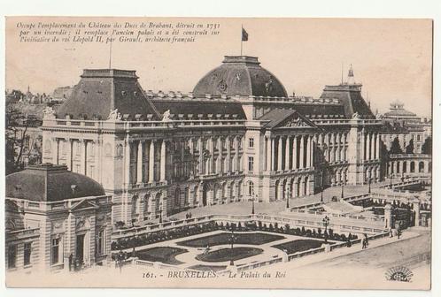 Bruxelles Palais du roi, Collections, Cartes postales | Belgique, Affranchie, Bruxelles (Capitale), Envoi