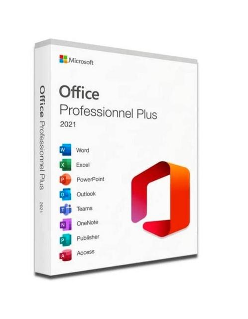 Microsoft Office 2021 Pro-licentie voor 1 pc, Computers en Software, Office-software, Nieuw, Access, Excel, OneNote, Outlook, Powerpoint