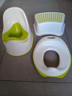 Wc potje, wc verkleiner, opstapje., Ophalen