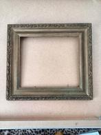 Vintage schilderij lijst hout met bloemen versiering, Huis en Inrichting, Woonaccessoires | Lijsten, Minder dan 50 cm, Gebruikt