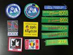 Scouting 12 kentekens VVKS, FOS, Ophalen of Verzenden, Zo goed als nieuw, Embleem, Speld of Insigne