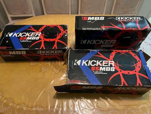 Kicker SSMB8 Midbass Speakers Splinternieuw, Autos : Divers, Haut-parleurs voiture, Neuf, Enlèvement ou Envoi