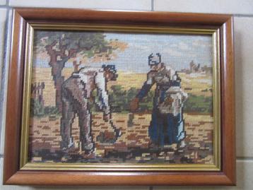 handwerk kruissteek ingekaderd, Hobby en Vrije tijd, Ophalen of Verzenden, Nieuw, Overige typen