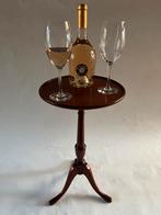 Vintage Engelse houten wijntafel, Antiek en Kunst, Ophalen