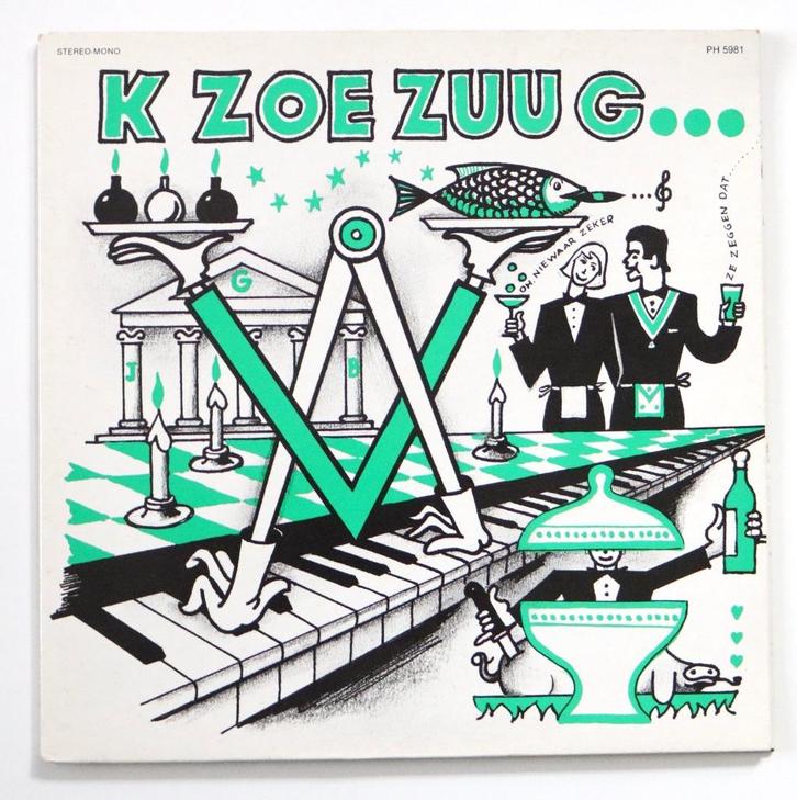 'K Zoe Zuu G... – 'K Zoe Zuu G... - Vinyl Lp, Cd's en Dvd's, Vinyl | Nederlandstalig, Zo goed als nieuw, 12 inch, Ophalen of Verzenden
