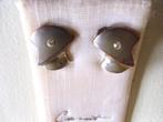 Oorbellen / VINTAGE / clips, Ophalen of Verzenden, Gebruikt, Zilver, Knopjes of Stekers