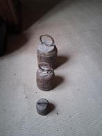 zeer oude ijzeren gewichten, Antiek en Kunst, Antiek | Gereedschap en Instrumenten, Ophalen