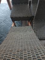 6 Stoelen voor 40eu, Huis en Inrichting, Ophalen, Bruin, Klassiek, Riet of Rotan