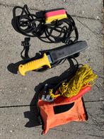 Set accessoires parachute, dragone, couteau, Ophalen, Gebruikt
