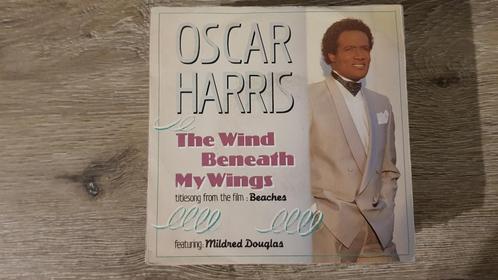 45T Oscar Harris - The wind beneath my wings, Cd's en Dvd's, Vinyl Singles, Gebruikt, Single, Filmmuziek en Soundtracks, 7 inch
