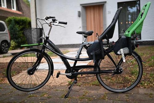 azor longtail bakfiets, Fietsen en Brommers, Fietsen | Bakfietsen, Gebruikt, Overige merken, 2 kinderen, Ophalen