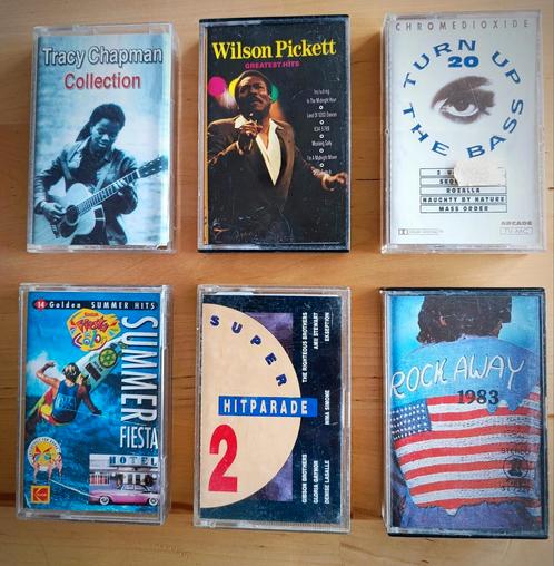 6 toffe muziekcassettes voor kleine prijs Bekijk alle foto's, Cd's en Dvd's, Cassettebandjes, Gebruikt, Ophalen of Verzenden