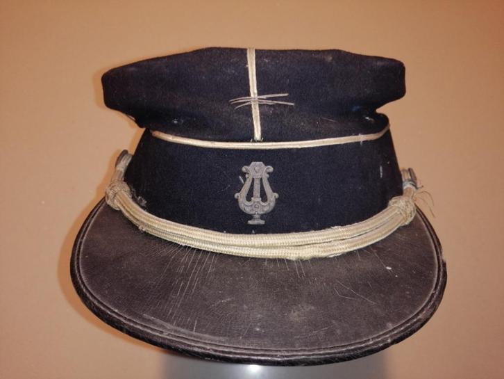 BELGIQUE - KEPI MUSICIEN - CHARBONNAGE BOIS DU LUC  HOUDAING, Collections, Collections Autre, Utilisé, Enlèvement ou Envoi