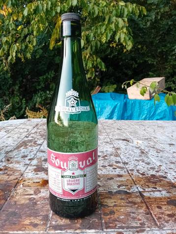Oude vintage waterfles Souval Bellemont Uccle  beschikbaar voor biedingen