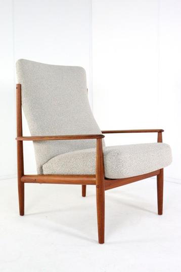 Vintage fauteuil Grete Jalk France & Son Deens design beschikbaar voor biedingen