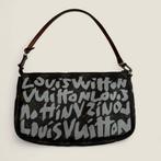 Louis Vuitton Graffiti Pochette Accessoires, Ophalen of Verzenden, Gebruikt, Bruin, Handtas