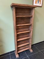 Vintage massief houten (cd) rek/kast, Huis en Inrichting, Ophalen, Zo goed als nieuw