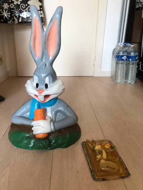 2 Bugs Bunny Looney Tunes collector Items., Verzamelen, Beelden en Beeldjes, Zo goed als nieuw, Ophalen