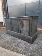 Aanrechtblad, ambachtelijk meubilair, zinken blad, bloemist,, Ophalen of Verzenden