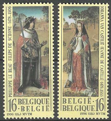 Belgie 1996 - Yvert 2661-2662 /OBP 2658-2659 - Portretten (P