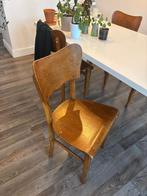 4 stoelen (te herstellen), Huis en Inrichting, Complete eetkamers, Ophalen, Gebruikt, 4 tot 6 stoelen