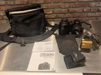 Nikon fototoestel D5300 met tas, 2 lenzen en extra 2de batte, Zo goed als nieuw, Nikon, Ophalen