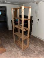Houten rek, Huis en Inrichting, Kasten | Stellingkasten, Ophalen, Zo goed als nieuw