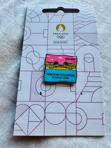 2 officiële PIN’s Olympische Spelen Parijs beschikbaar voor biedingen