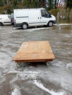 4 houten trabsportkarren, Ophalen, Zo goed als nieuw