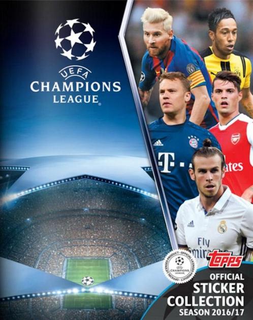 Champions League Season 2016/17 Topps stickers & albums, Verzamelen, Stickers, Nieuw, Sport, Ophalen of Verzenden