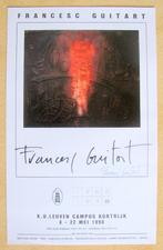 Francesc Guitart, gesigneerde affiche, Ophalen of Verzenden