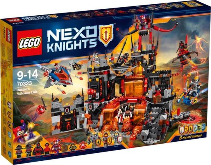 LEGO Nexo Knights 70323 Jestro's Volcano Lair !!!TOP!!!, Kinderen en Baby's, Speelgoed | Duplo en Lego, Zo goed als nieuw, Lego