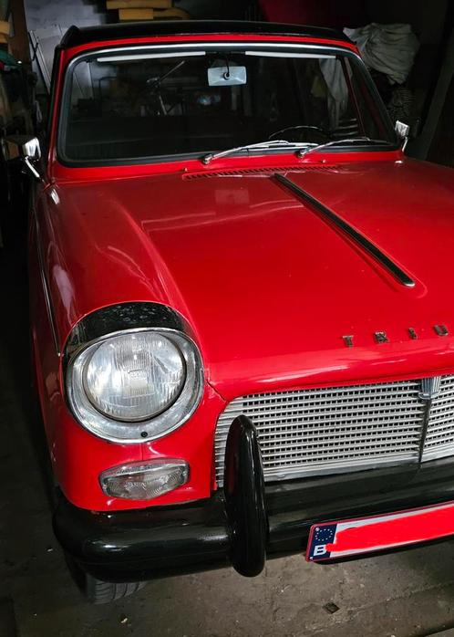 Triumph Herald, Auto's, Oldtimers, Particulier, Triumph, Benzine, 5 deurs, Handgeschakeld, Rood, Ophalen