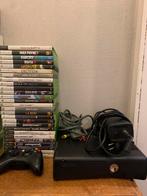 Xbox 360 + 26games, Consoles de jeu & Jeux vidéo, Consoles de jeu | Xbox 360, Comme neuf, 250 GB, Avec 1 manette, Enlèvement