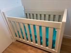 Wit babybedje 60 x 120 cm, Kinderen en Baby's, Kinderkamer | Bedden, Ophalen, Gebruikt, Matras